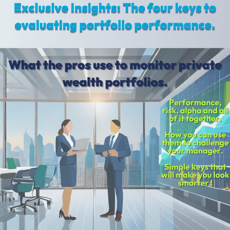 Exclusive Insights: The four keys to evaluating portfolio performance.